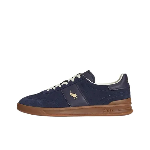 Polo Ralph Lauren Heritage Aera Low Скейтборд Кроссовки Мужские Морской Синий