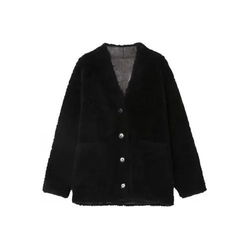 PUNCHUN Studio Velvet Feel Coat Women's