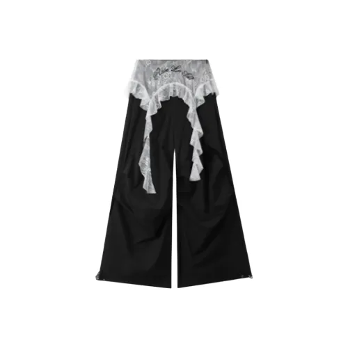 AFGGD Черные Женские Карго Брюки