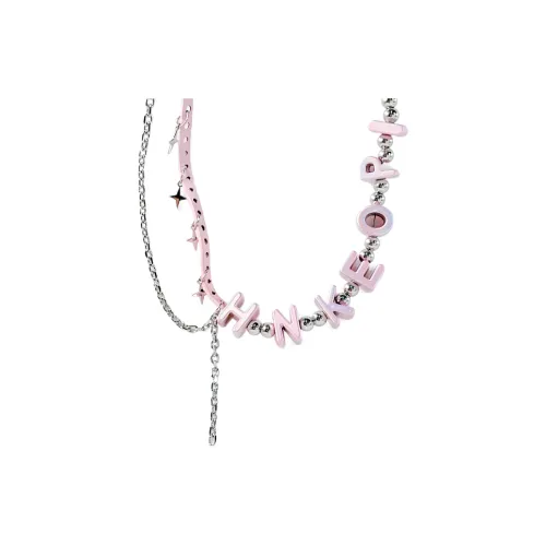 ZWU Сплав Кожа Акрил Ожерелья Женские