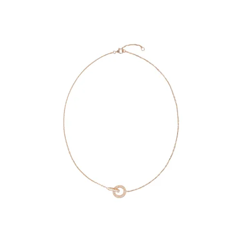 Cartier Колье LOVE Розовое Золото, Бриллианты