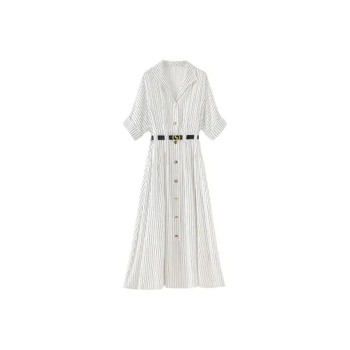 Devanro Короткий рукав Платье Женское