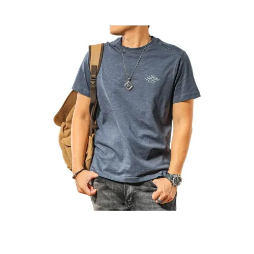 JIYAN Мужская футболка с коротким рукавом