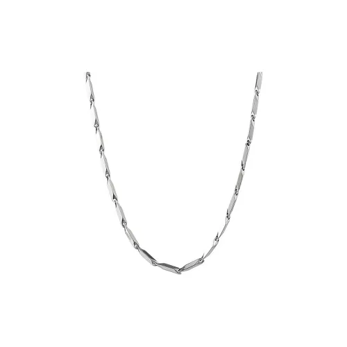 MISS XIA JWY Титановые стальные ожерелья унисекс