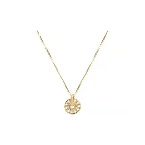 West Island Кубический Цирконий Ожерелье Золотое Женское