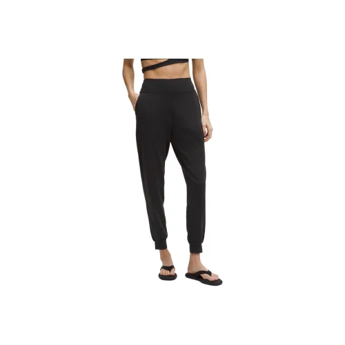 lululemon HIGH RISE Вязаные Спортивные Брюки Женские