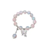 Браслет из нефрита с изображением бабочки