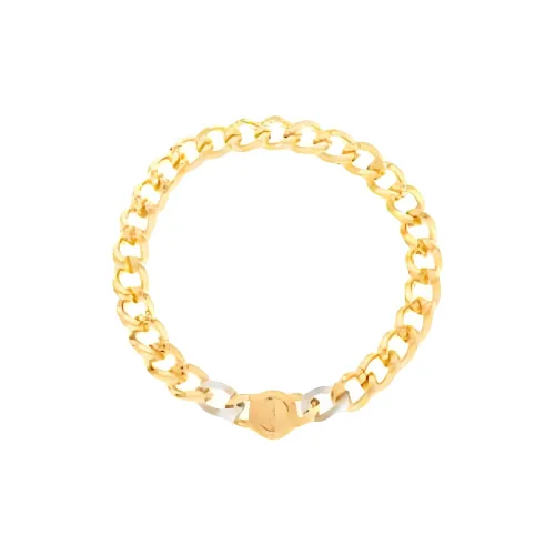 VERSACE Браслеты из лата Мужской Золотой