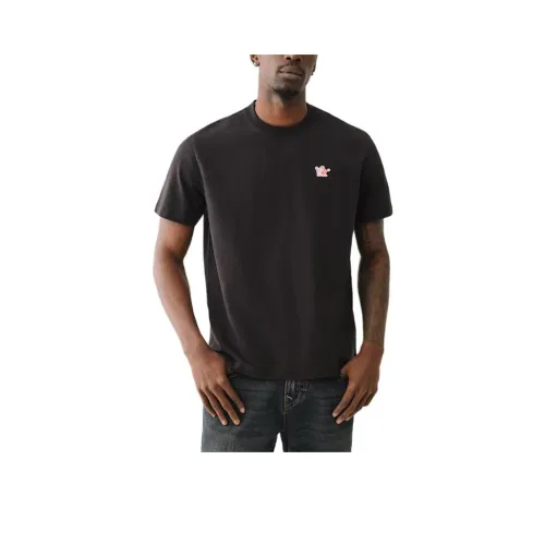 TRUE RELIGION T Рубашка Мужская Черная