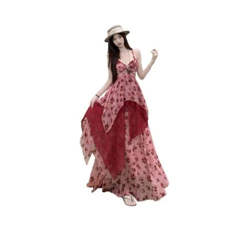 HTHK Red Женские Слиплатья