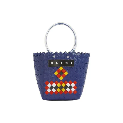 MARNI Полипропиленовая сумка женская синяя