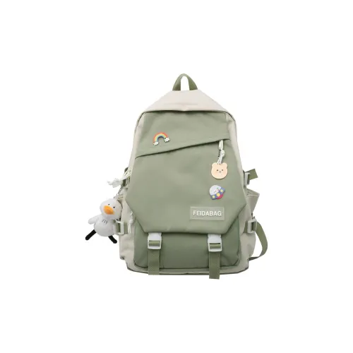 OUBOTE Нейлоновый рюкзак стандартный женский зеленый