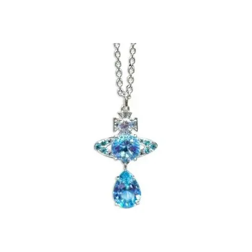 Вивьен Вествуд ISMENE DROP PENDANT Ожерелье с кристалами для женщин