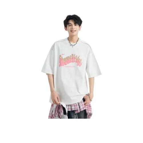 GUYANLIEHUO Короткий рукав T-рубашки Мужской