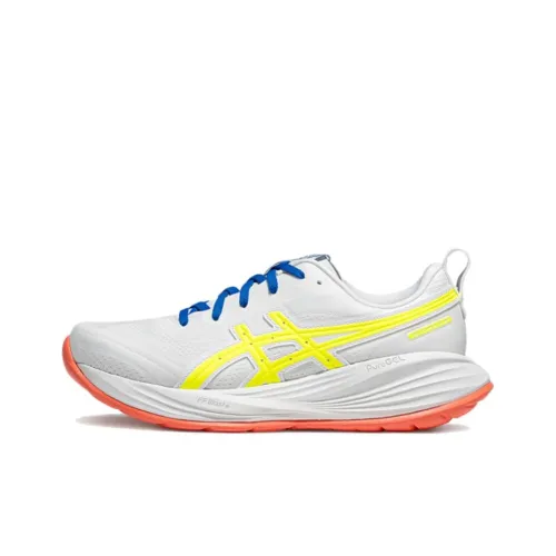 ASICS Гель CUMULUS 27 Беговые кроссовки Низкий Топ Белый Женские