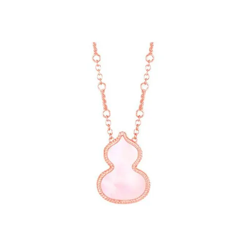 Qeelin WULU Ожерелье Розово-золотой Унисекс