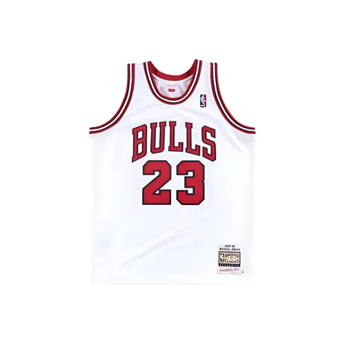 MITCHELL NESS Баскетбольная Джерси Унисекс Белая