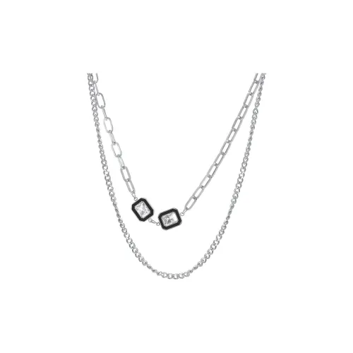 AKAK Титановая сталь Luxe Trendy Versatile Модный Подвеска Для Модных Регулируемая Ключица Мужская