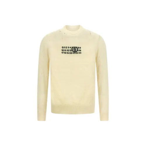 MM6 MAISON MARGIELA Свитер Мужской Бежевый Желтый