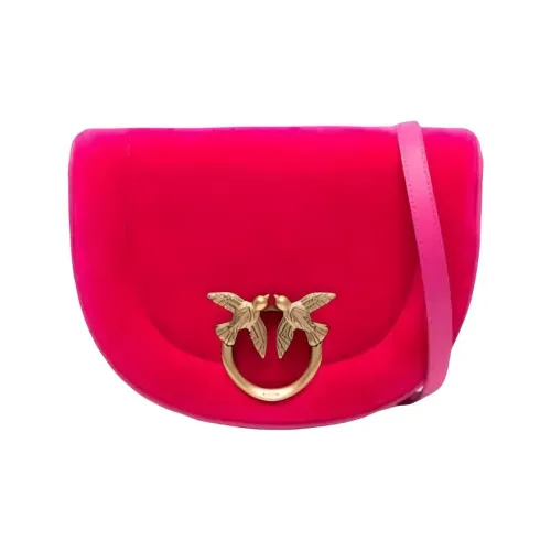 PINKO Хлопок Сумка через плечо Женская Фуксия