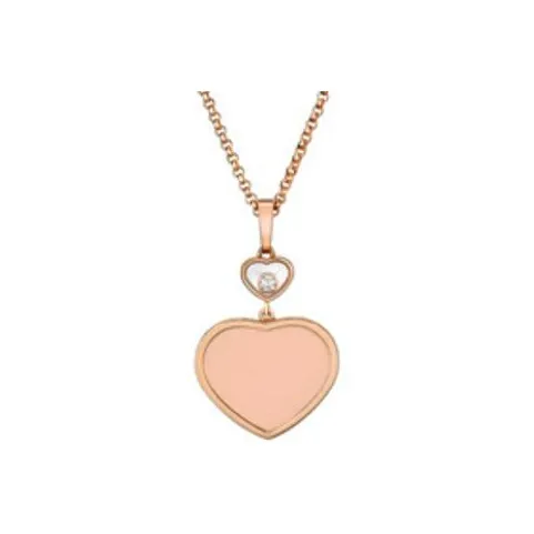 CHOPARD 18К Розовое золото Ожерелье Женское Розовое золото