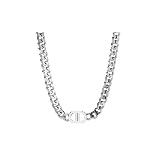 ICEKID Титановые стальные ожерелья унисекс