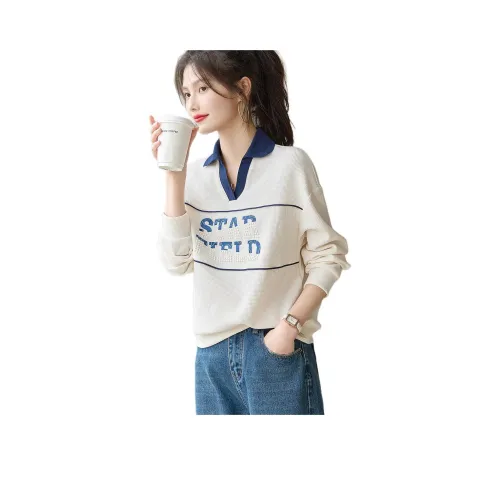 Dme Экрю Женские Свитшоты