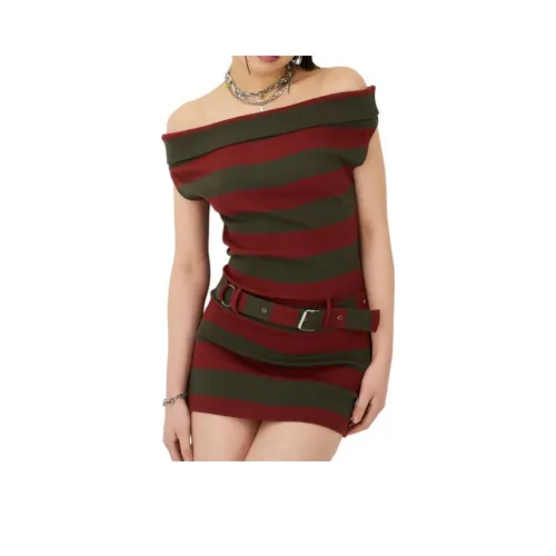 THE RAGGED PRIEST Короткий рукав Платье Женское