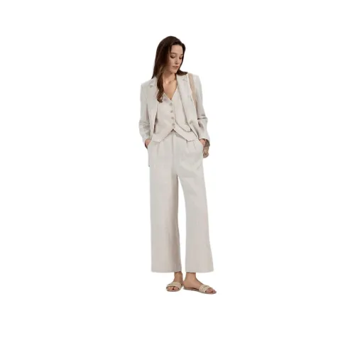 GANT 102 Бежевые Женские Повседневные Брюки