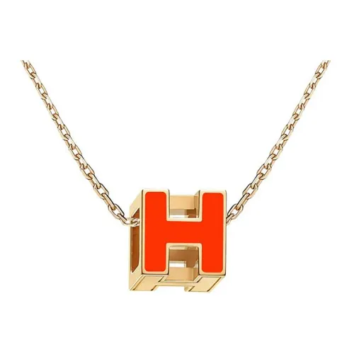Hermes Сплав Ожерелья Женские
