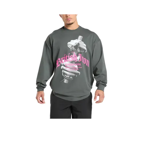 GYMSHARK Бирюзовый Мужской T-Рубашки