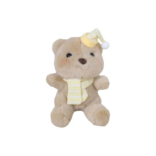 GEWEILA Милый And Милый Scarf Bear Куклы Плюшевый Брелок 12 см Высота