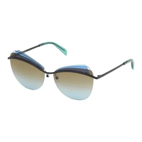 EMILIO PUCCI Металл Кошачий глаз Солнцезащитные очки Женские Черный