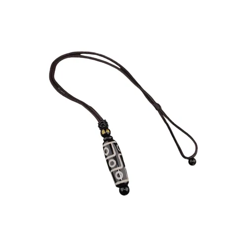 ZOKS Цветное стекло Нефритовые ожерелья Унисекс