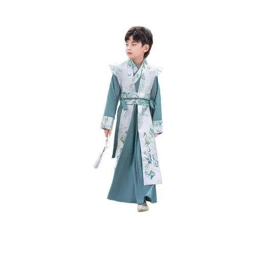 Jiao Ni Ханьфу Зеленый для детей 3-7 лет