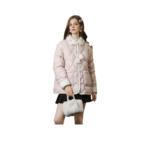 AIVEI Down Jacket Women's Light Pink