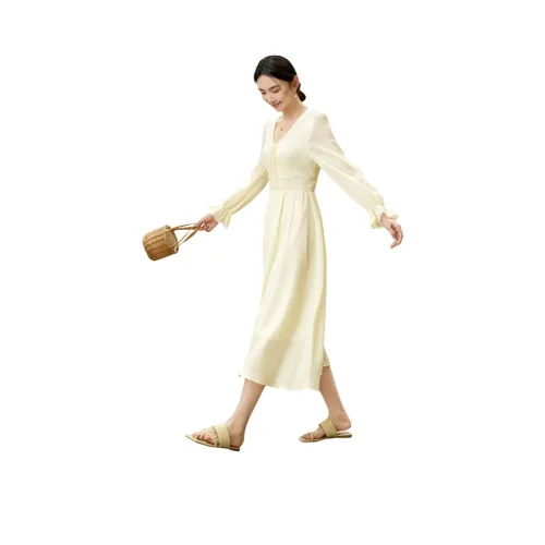 SENTUBILA Женские Платья с Длинным Рукавом