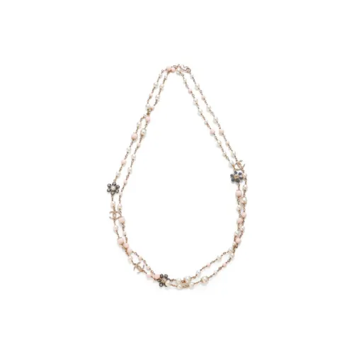 CHANEL COCO Золотое Покрытие Ожерелья Женские Золото