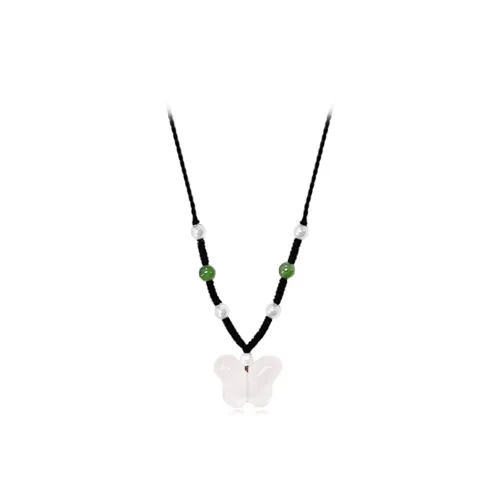 MUYAN Смола Ледяной Прозрачный Маленький Ожерелье с Бабочкой Женское