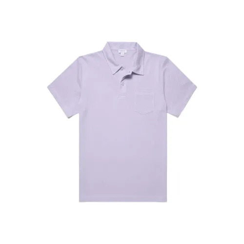 SUNSPEL Light Purple Men's Polo