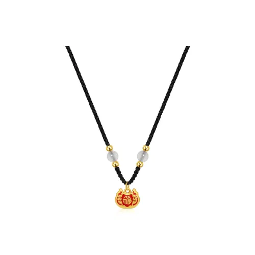 ARPOLINE Сплав Ожерелья Унисекс Черный Красный