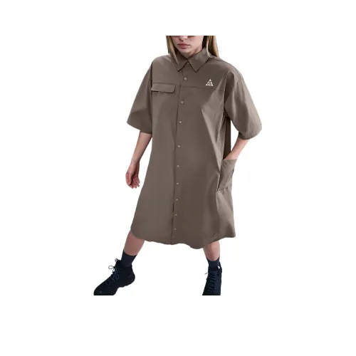 nike Dri Fit ADV Короткий рукав Платье Женское