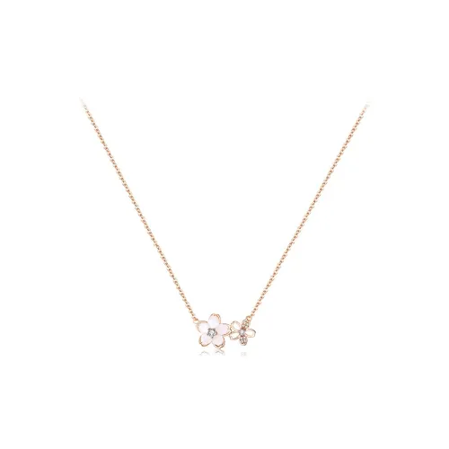 EUA True Таффета Персик Ожерелья Женские