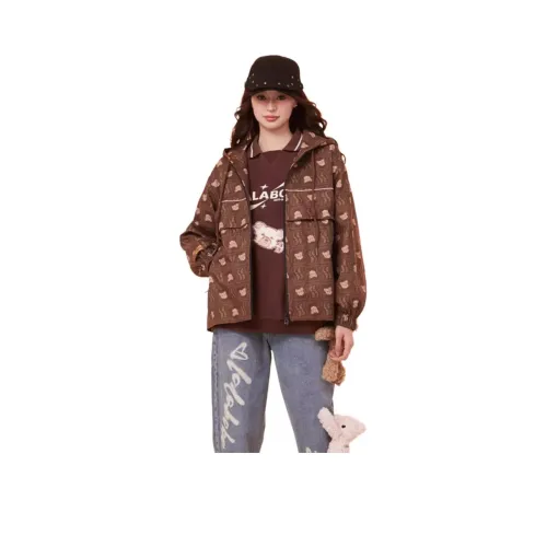 LALABOBO Кофе Женские Куртки