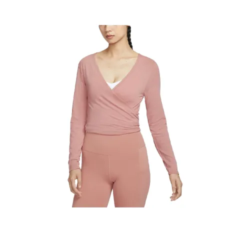 nike Т-рубашка с рукавом женская