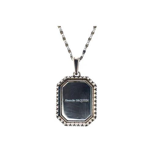 Alexander McQueen Brass Necklaces Серебряные Женские