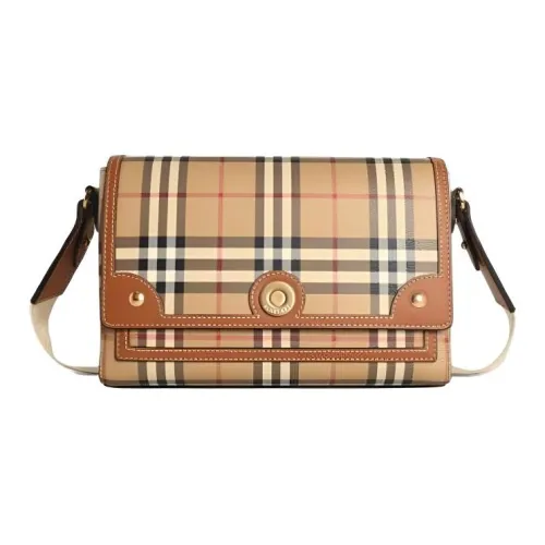 Burberry Note Телячья кожа Плечевая сумка Женская Многоцветная