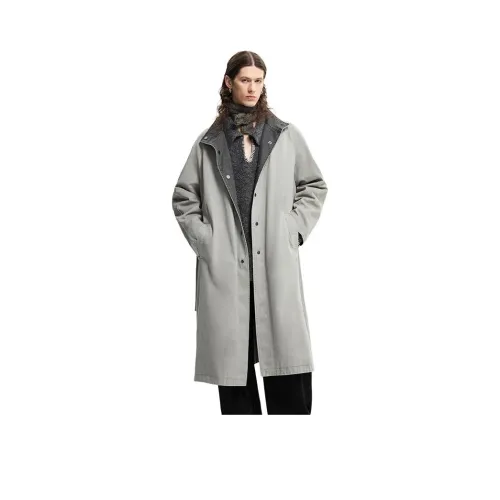 Organic Emotion Тренчкот Унисекс Каменный Серый