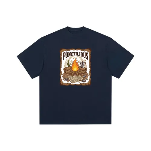 PUNCTILIOUS Короткий рукав T-рубашки унисекс