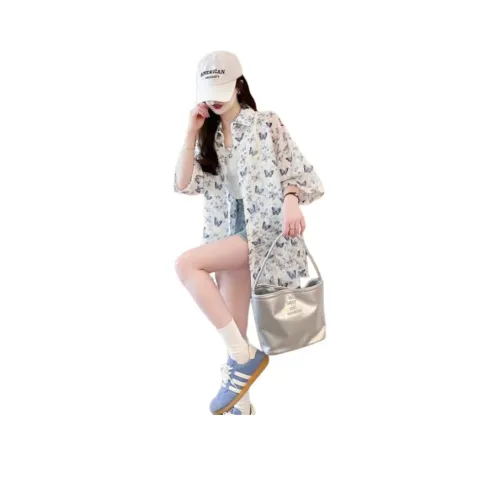 MINETTE Синие Женские Рубашки